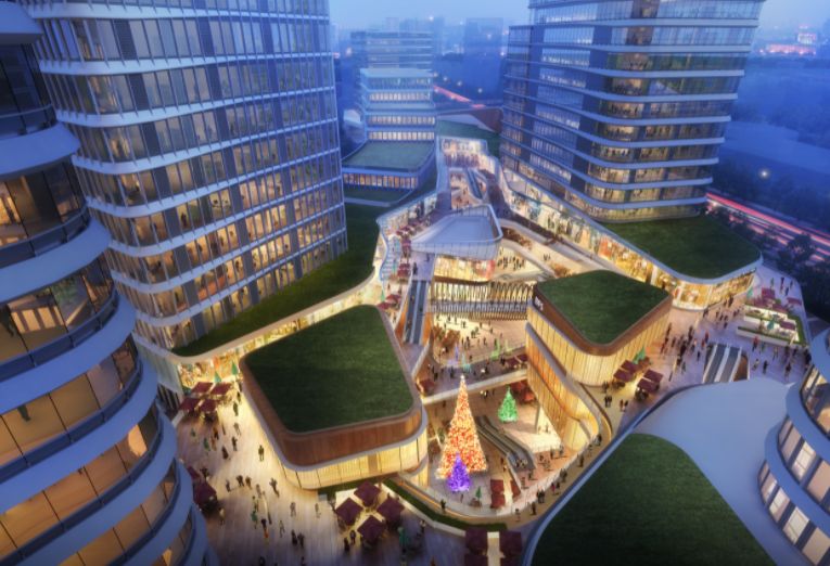 上海金融街购物中心什么时候造好,上海金融街购物中心