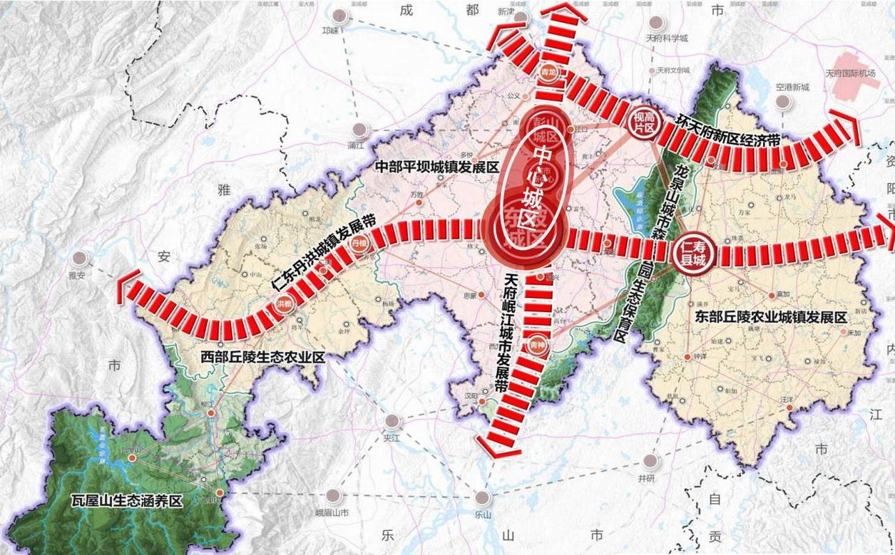 眉山是成都的副中心城市,眉山市划归成都都市圈了吗