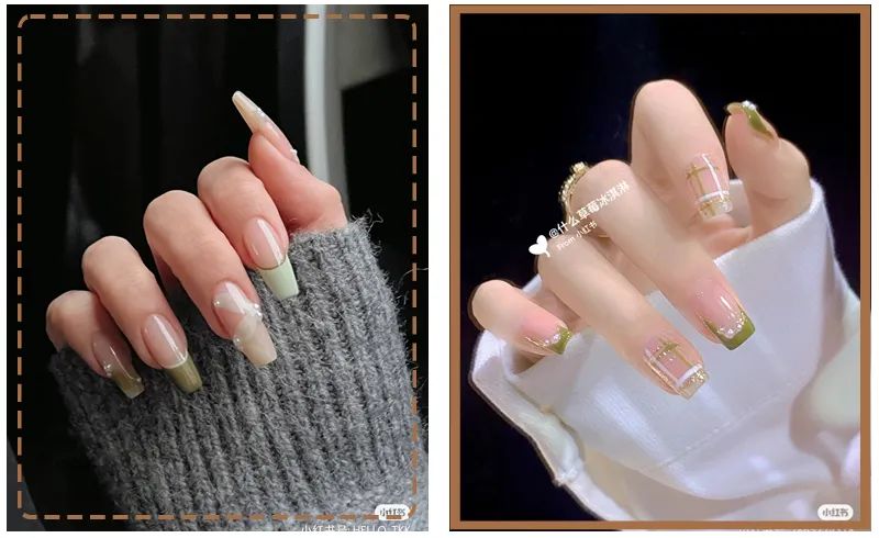 夏日美甲图片清新海底捞,夏日美甲图片清新裸色