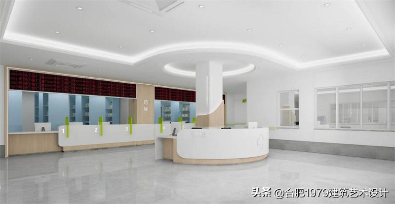 现代综合医院设计,合肥诊所设计方案和效果图