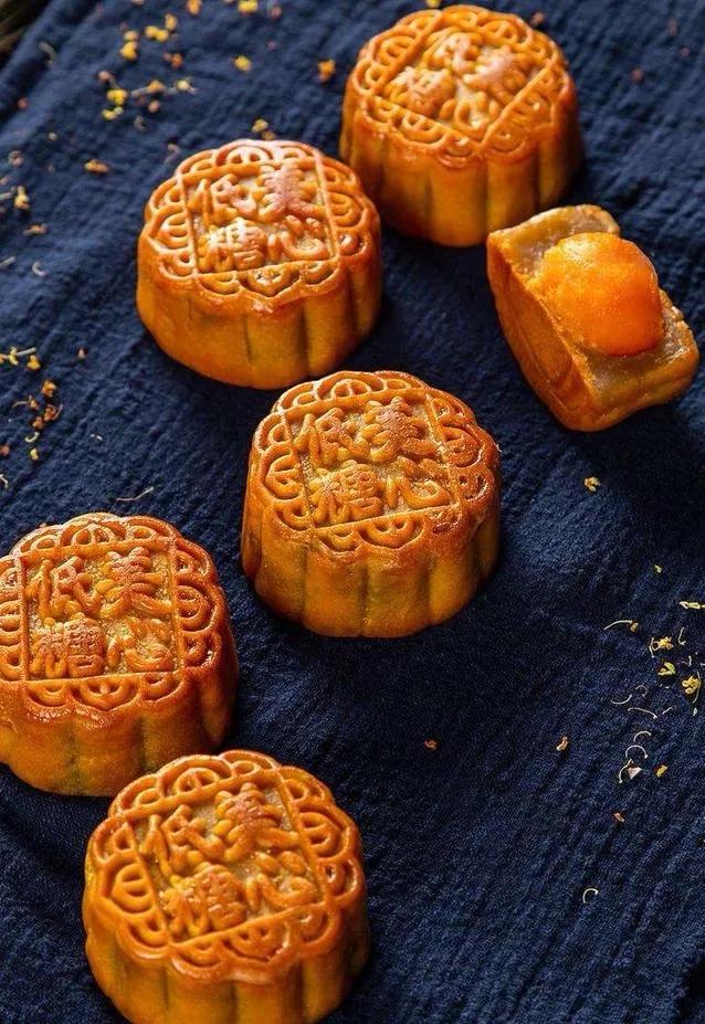 香香甜甜的月饼,中秋月饼壁纸