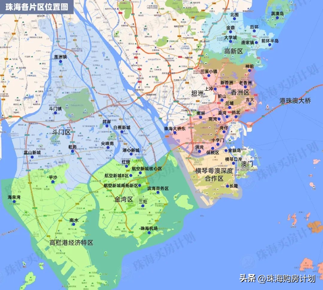 珠海房价有哪些地方值得买,珠海最好的地段哪里最值得买