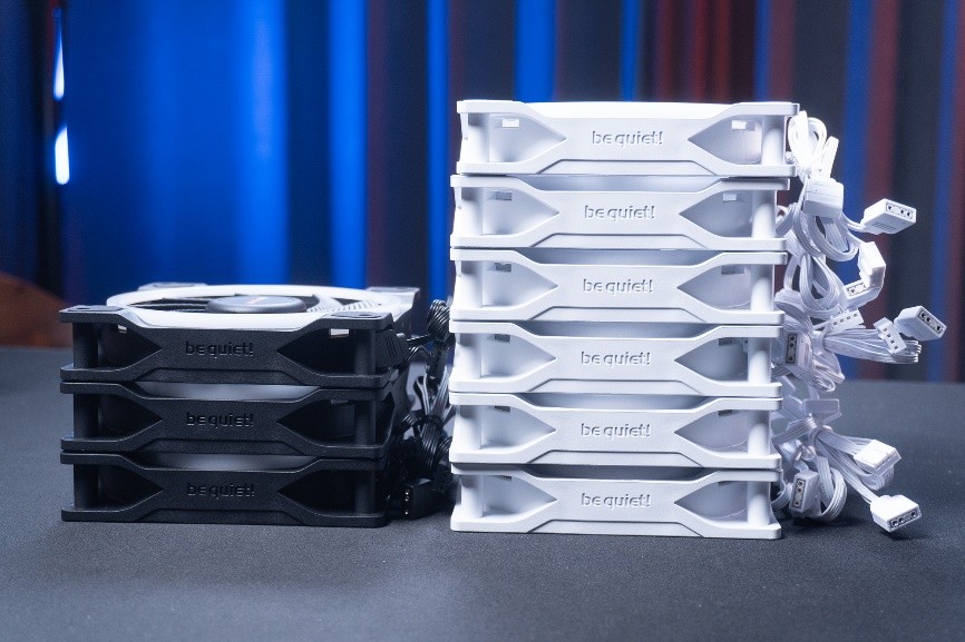 新风扇就是好，德静界Lightwingswhite，白色RGB秀起来