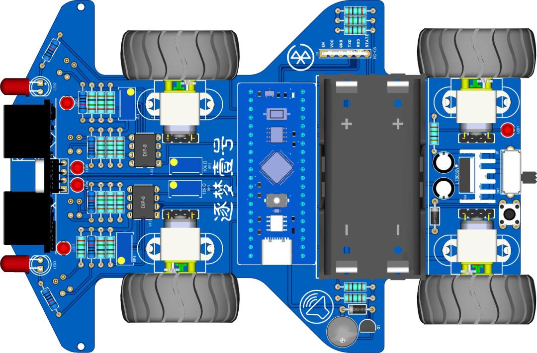 单片机自制遥控汽车教程,32单片机遥控小车制作详细教程
