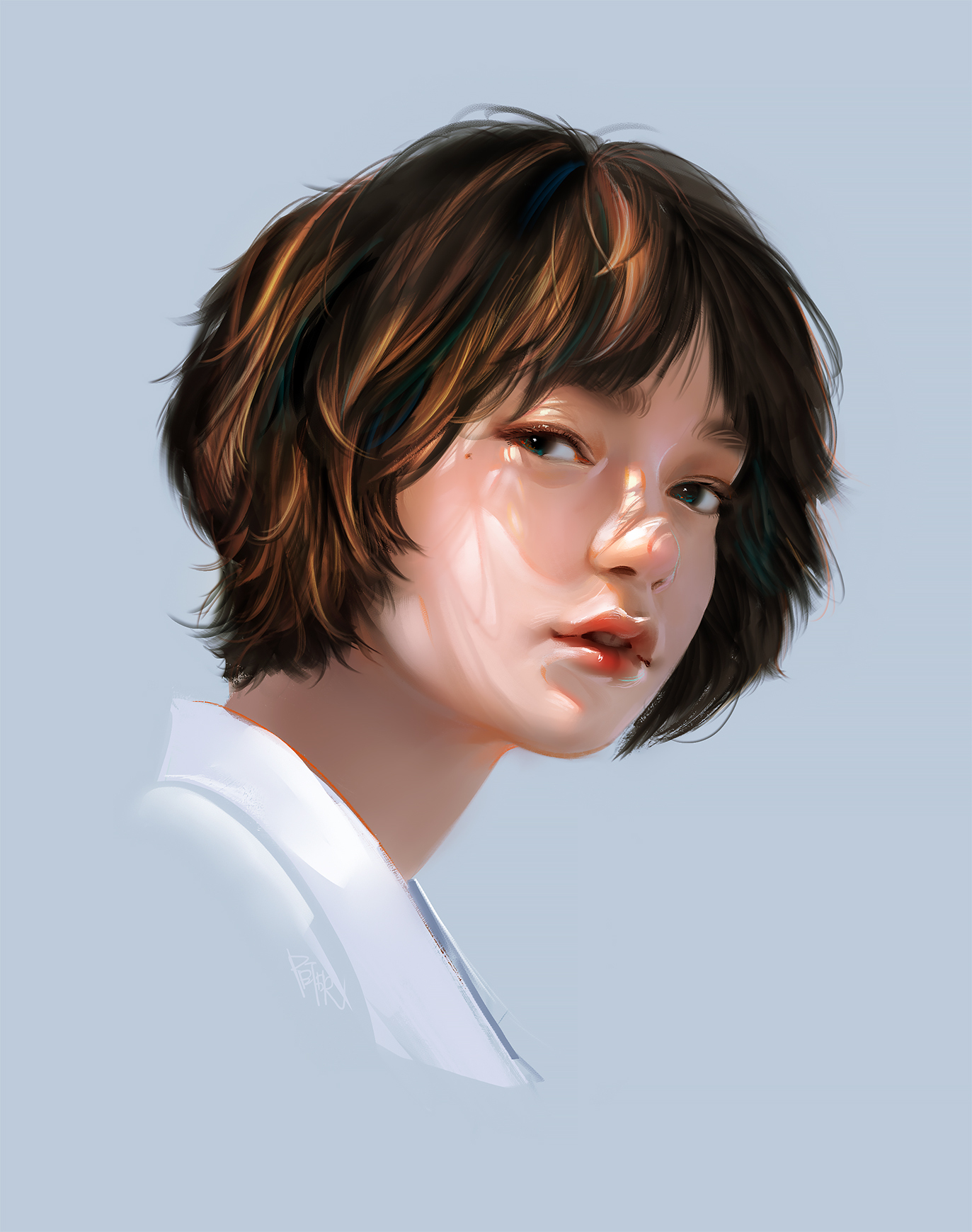 简单头像高级简约手绘清新意境,简洁个性头像手绘好看