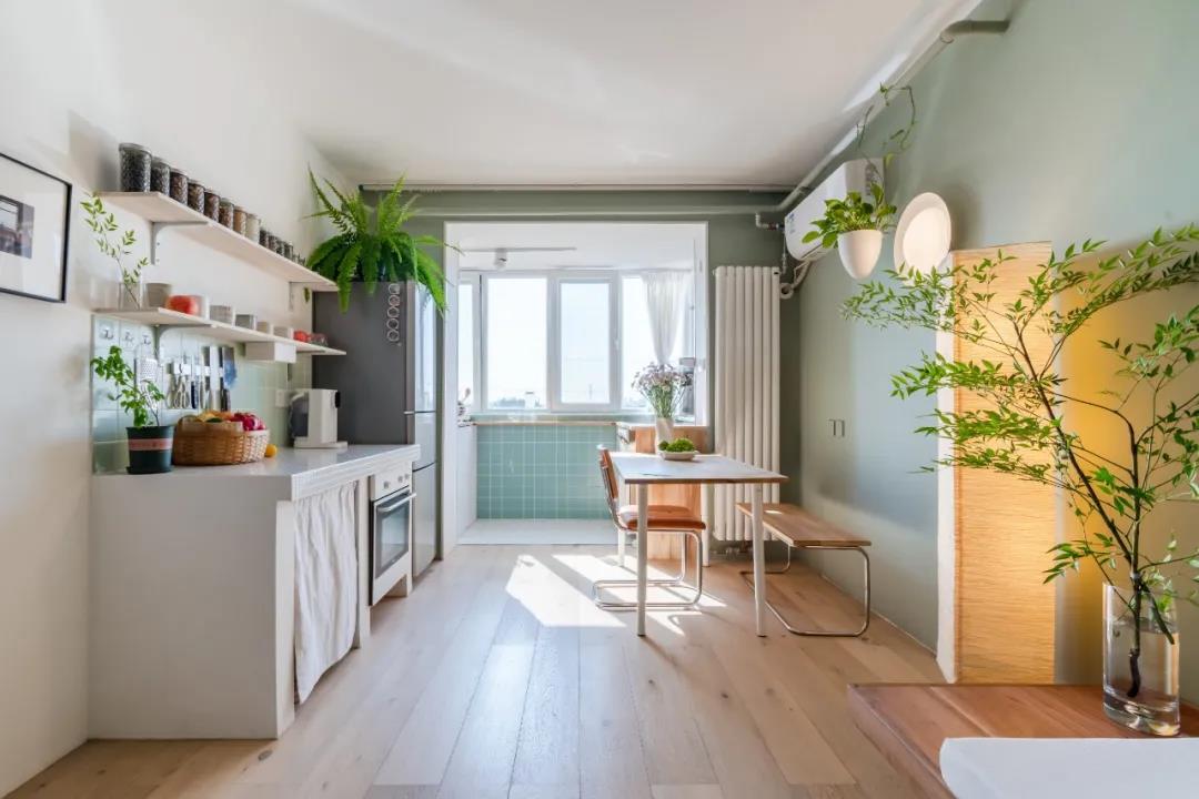 北京夫妻48平方小户型6万改造,小户型房屋高级装修