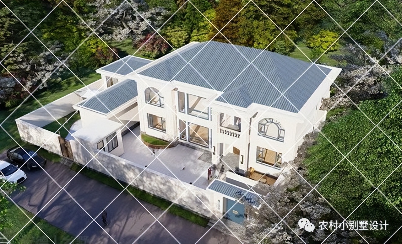 农村自建别墅带柴火灶设计,农村带堂屋柴火灶三层别墅实拍图