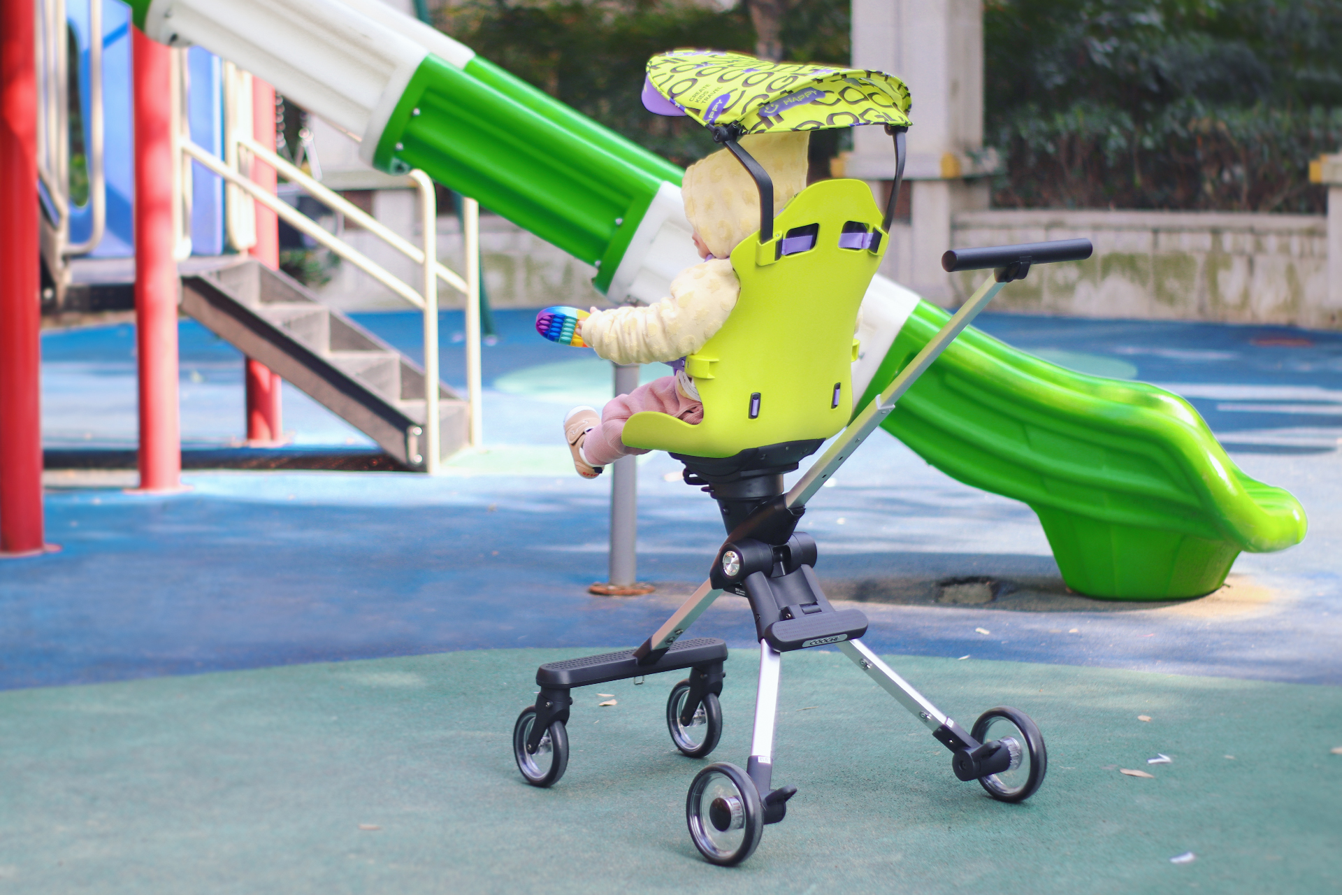 酷骑轻便婴儿推车,宝宝推车热天双向遛娃神器轻便