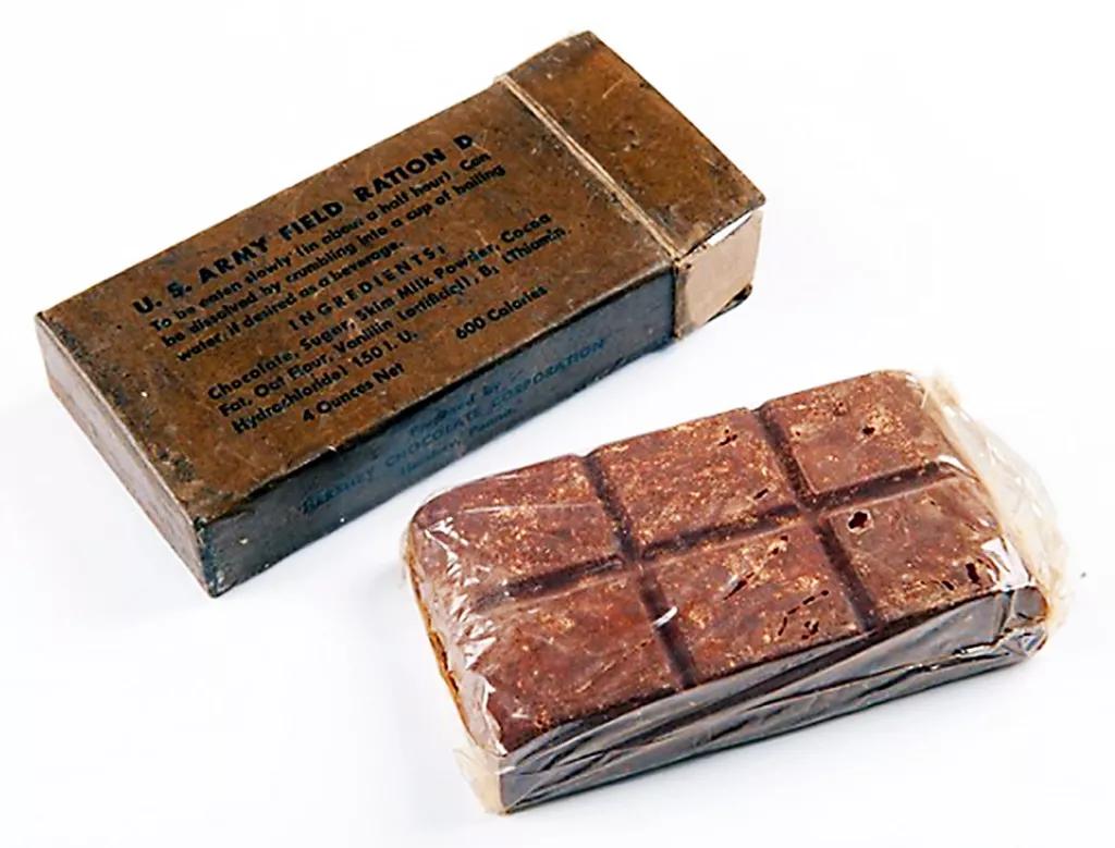 二战时期德国与美国的巧克力,二战最好吃的美军和德军巧克力