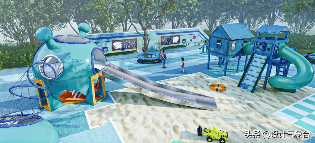 滑梯儿童房间小空间设计,室内儿童游乐场如何设计