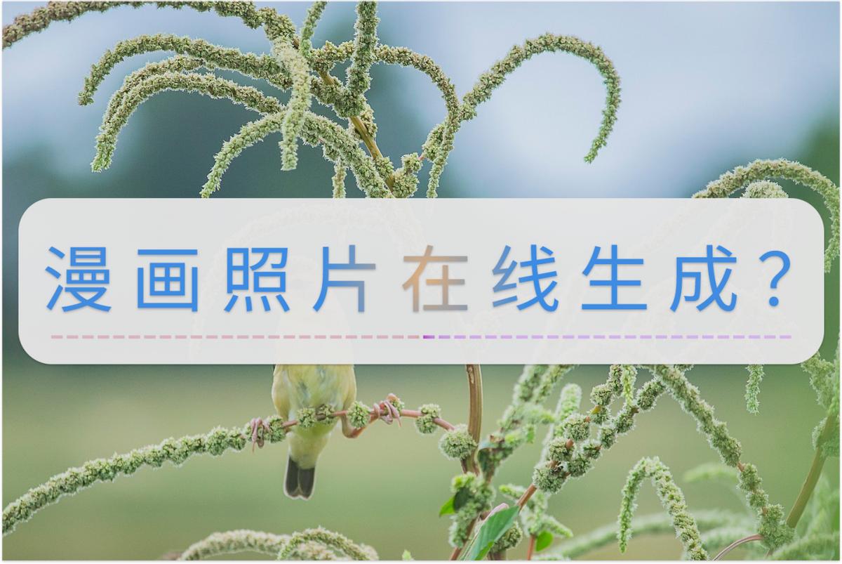 漫画照片生成免费,一键生成漫画照片免费软件