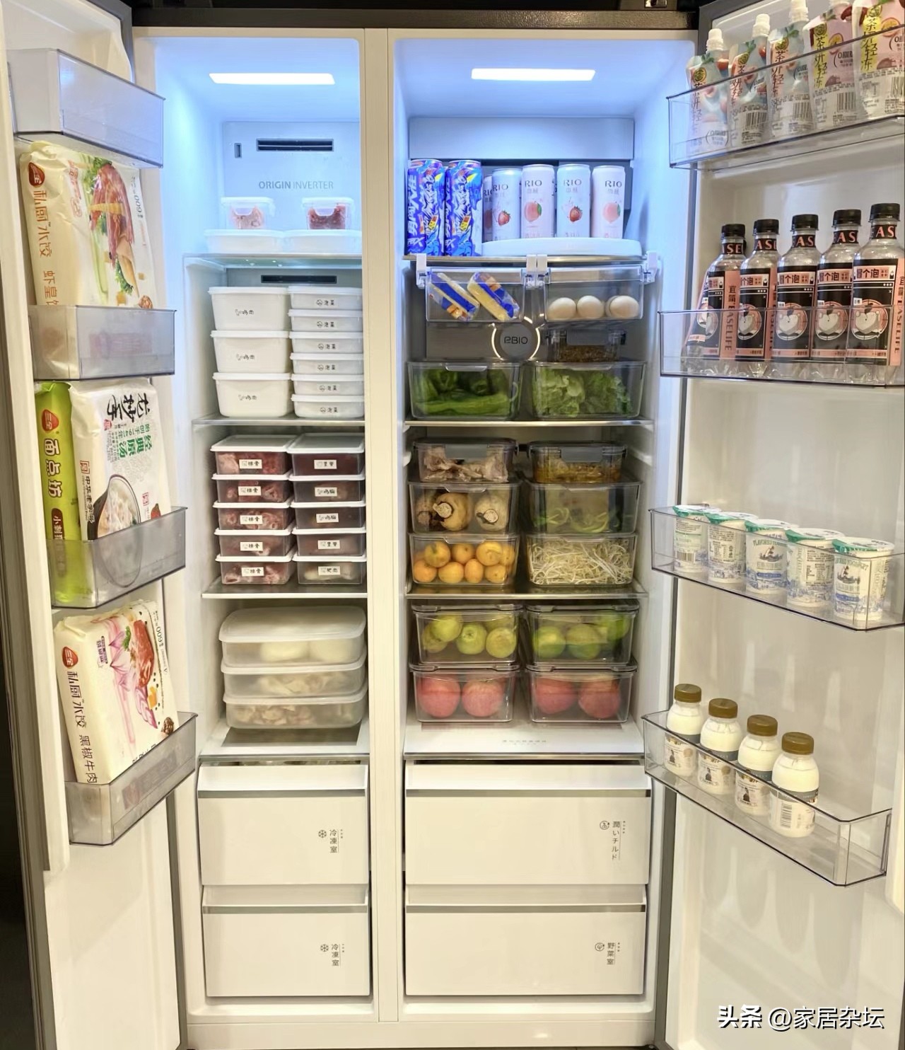 冰箱十字门好还是一字门好,冰箱一字门和对开门有什么区别