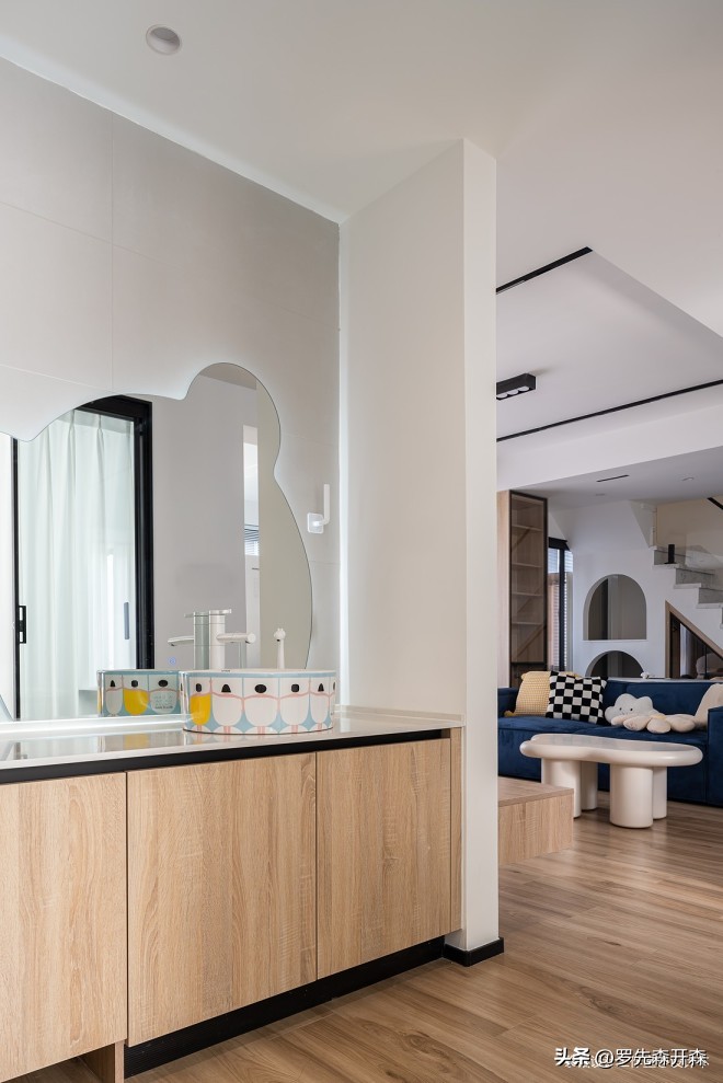 160平米北欧设计,极简主义风婚房设计