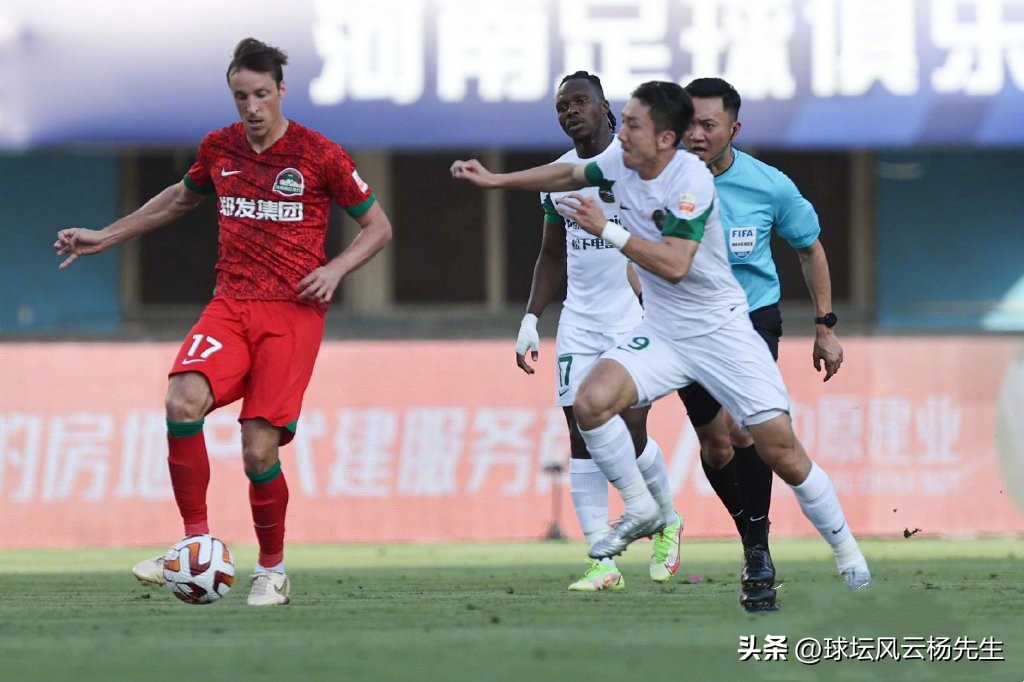 河南队科维奇比赛,科维奇双响河南3-1送海港3轮不胜