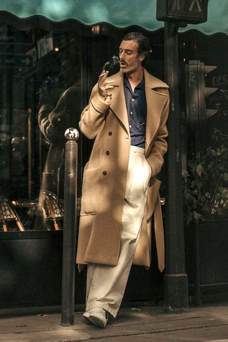 真正有品位的男人,真正有品位的人穿大衣