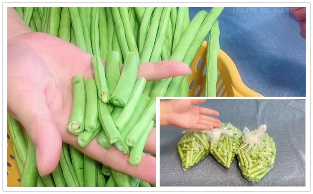 豆角冻起来的保存方法,豆角怎样保存到冬天还可以吃