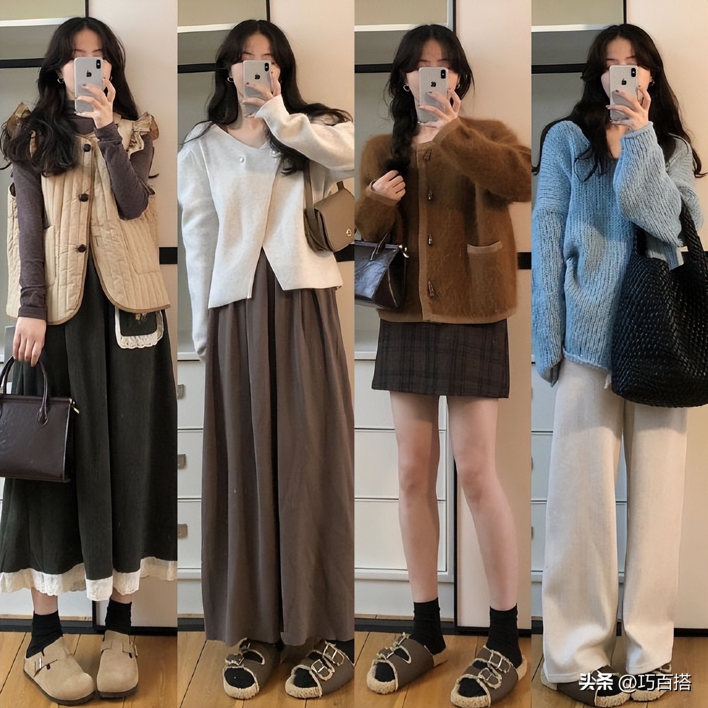 冬天就是要穿暖暖的衣服,冬天就应该穿暖和的衣服