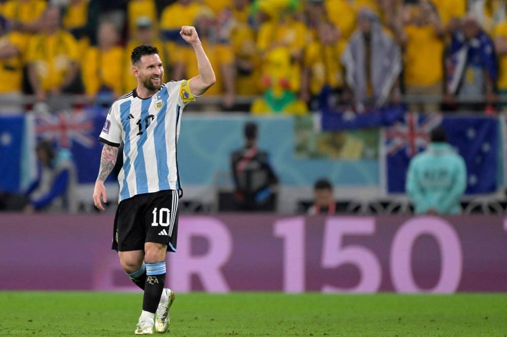 梅西在卡塔尔第1个进球视频,梅西参加多哈活动