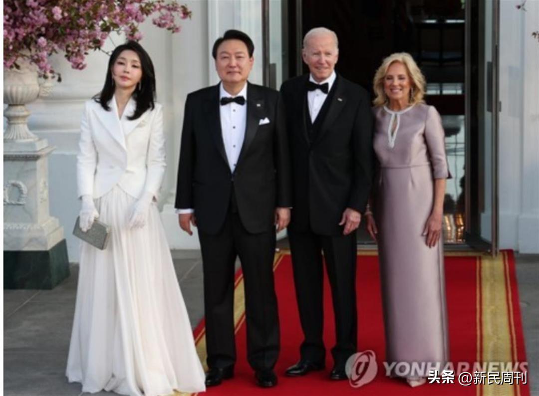 韩国总统夫人金建熙穿搭,韩国第一夫人在美国的时装秀
