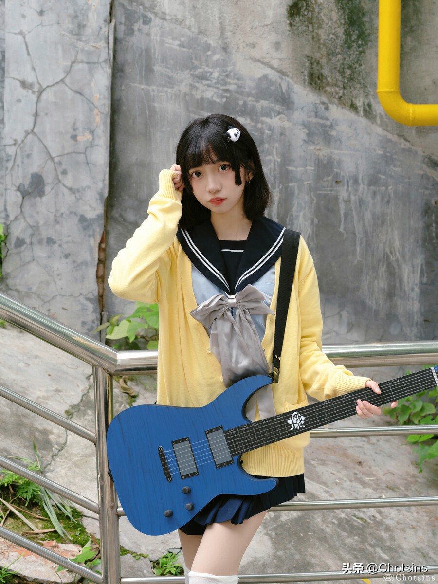 轻音少女电吉他solo教程,轻音少女吉他画法