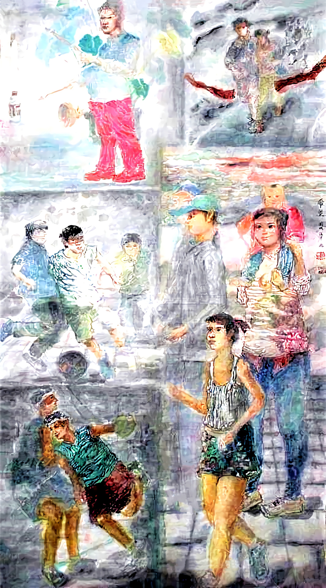 *坐静**夏夜听鸣蝉——余国城壬寅年初夏水墨画新作欣赏