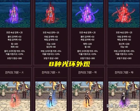 dnf韩服新角色武器装扮获得,dnf第4期稀有装扮各职业外观