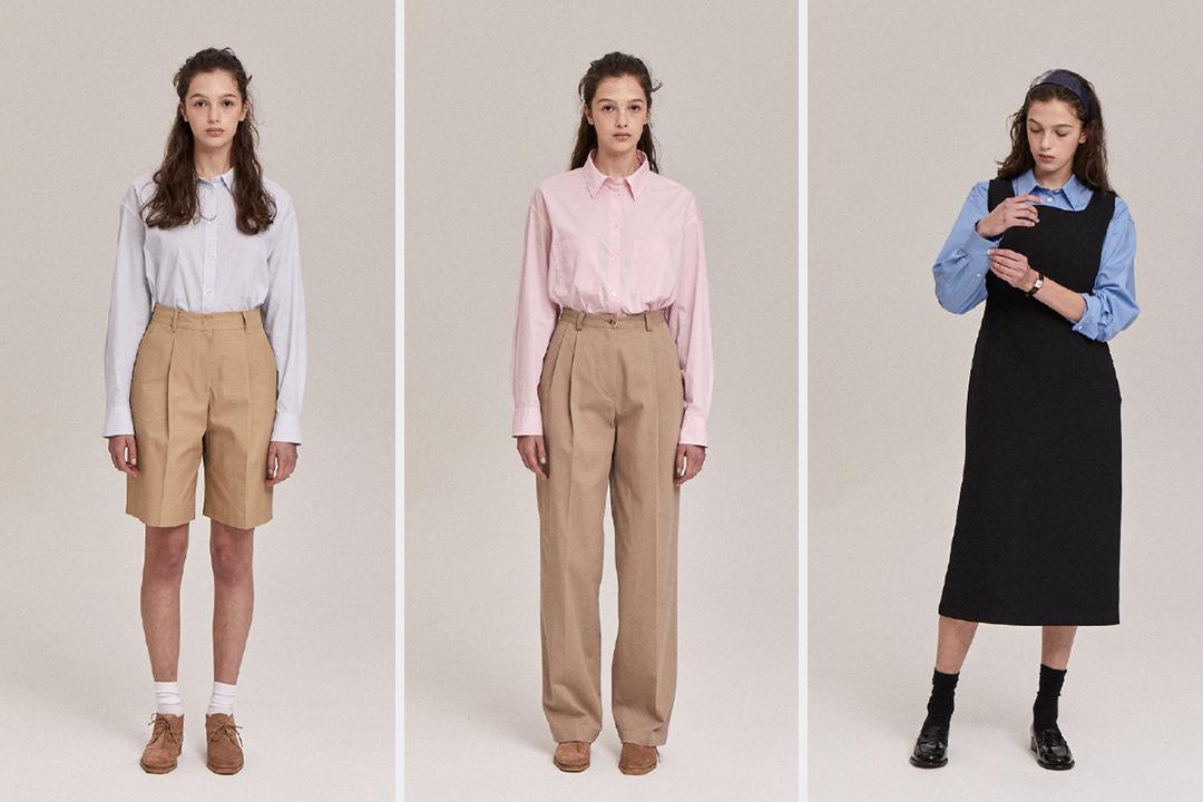 春季时尚穿搭lookbook,流行cleanfitfeel的穿搭