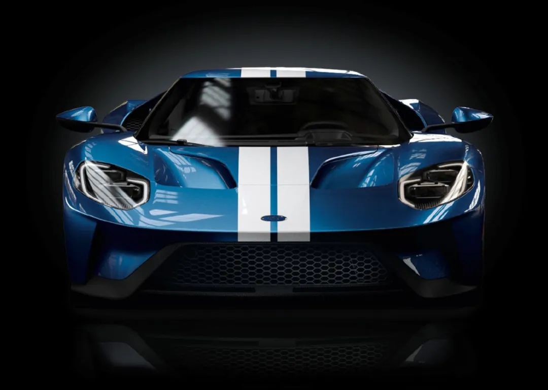 乐高积木福特gt跑车,福特gt2022