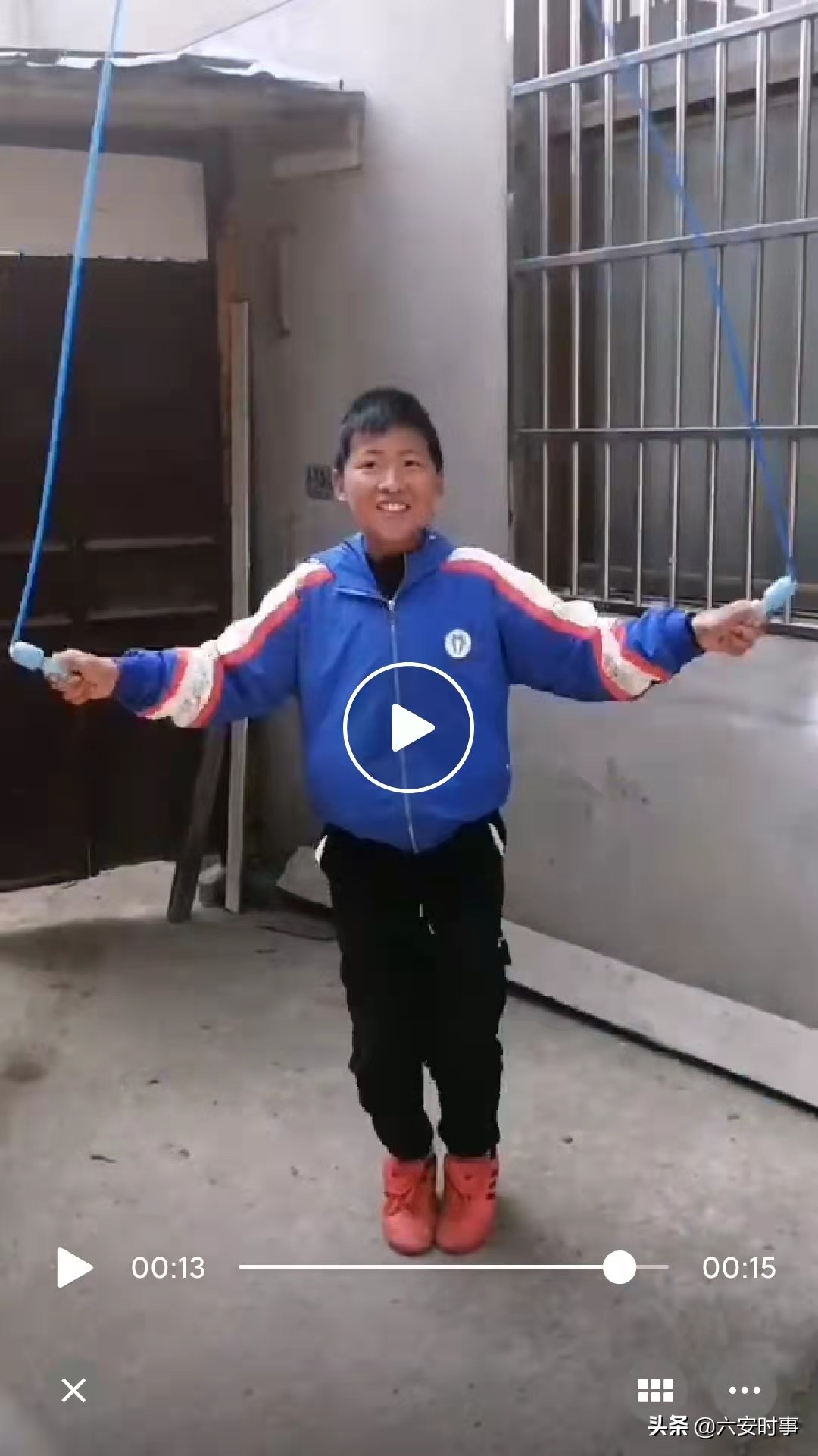 “疫”起运动，城北初中云上课堂延续双减快乐