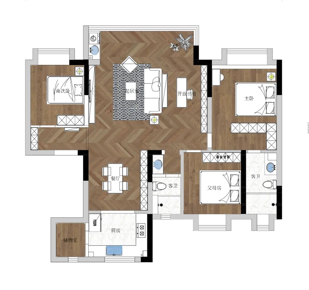 这才是家装的正确方式,这才是精装房的正确打开方式