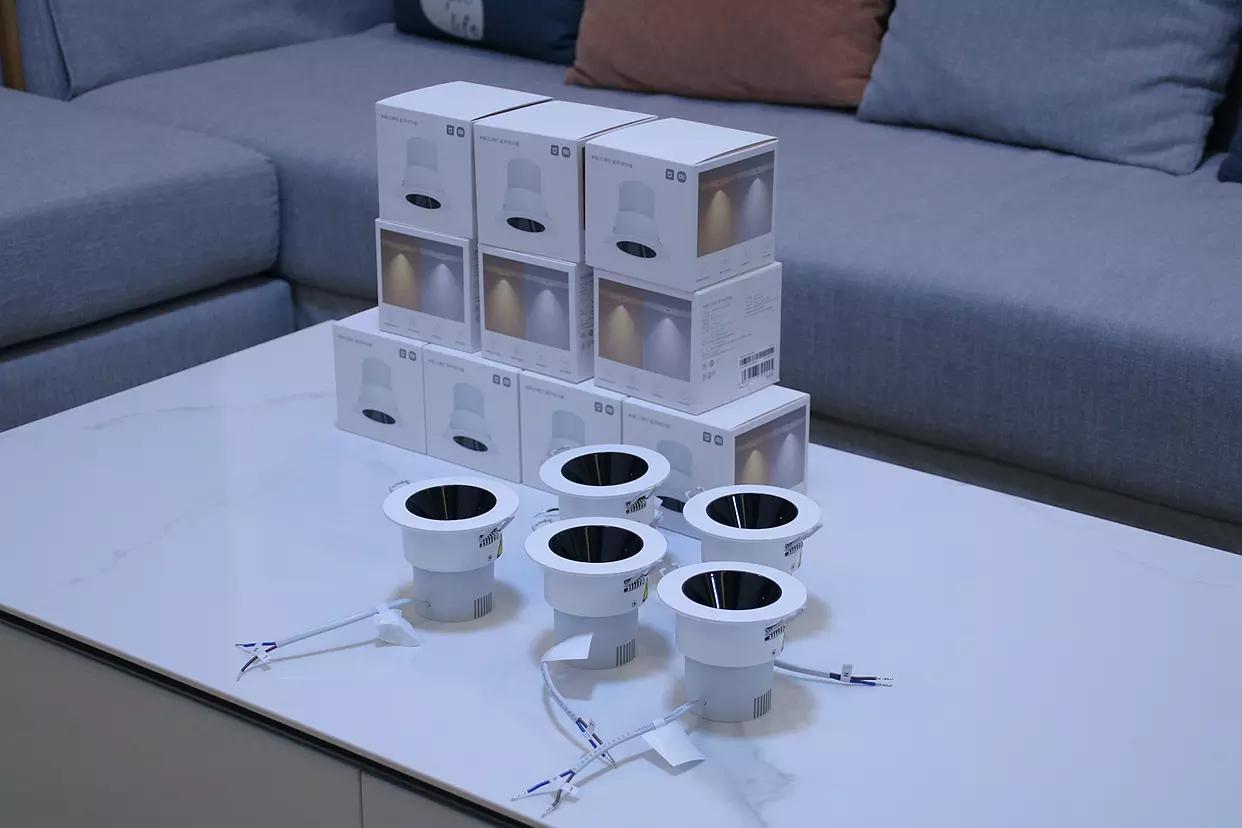 米家灯评测,米家led射灯mesh蓝牙版测评