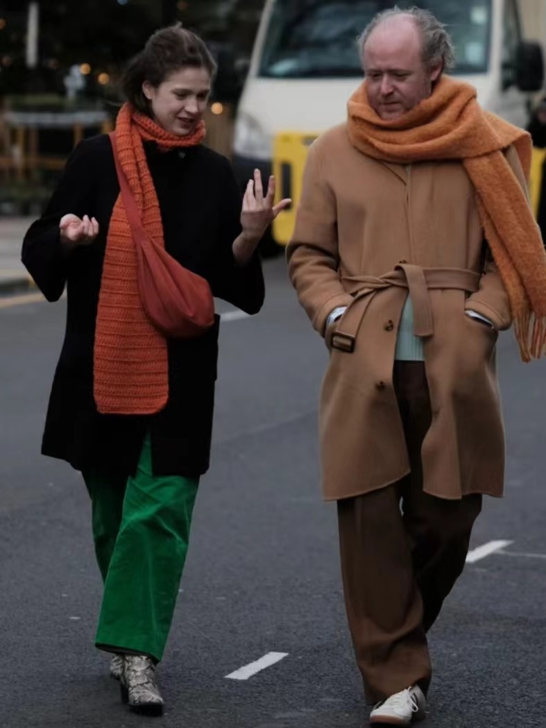 时尚法式复古穿搭冬季,英伦风慵懒穿搭