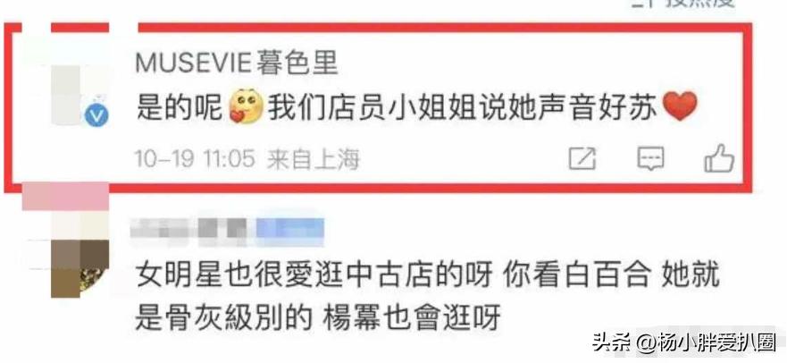 刘亦菲购物被偶遇！买二手包包送好朋友，网友夸赞其好温柔