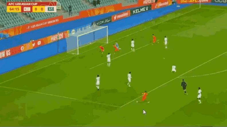 中国u20男足对沙特最新比赛,U20中国男足2-0战胜沙特