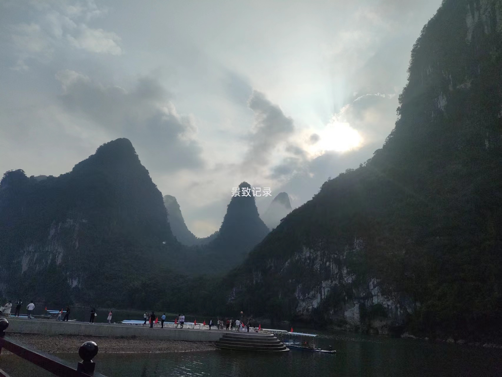 桂林市阳朔县杨堤风光,阳朔漓江风光