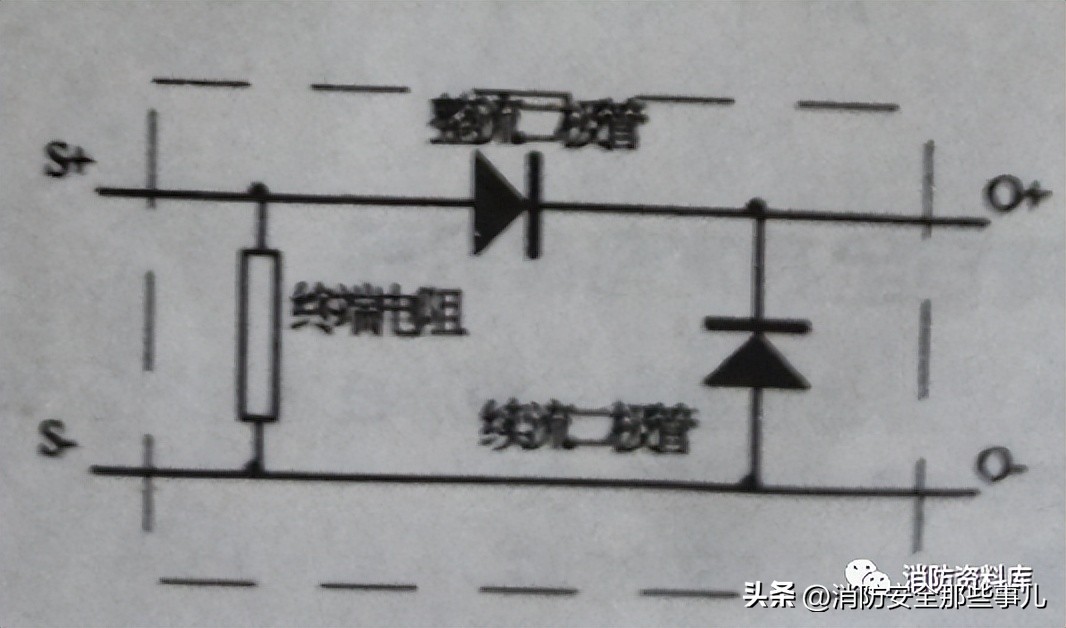 多线盘控制原理图,多线终端器原理
