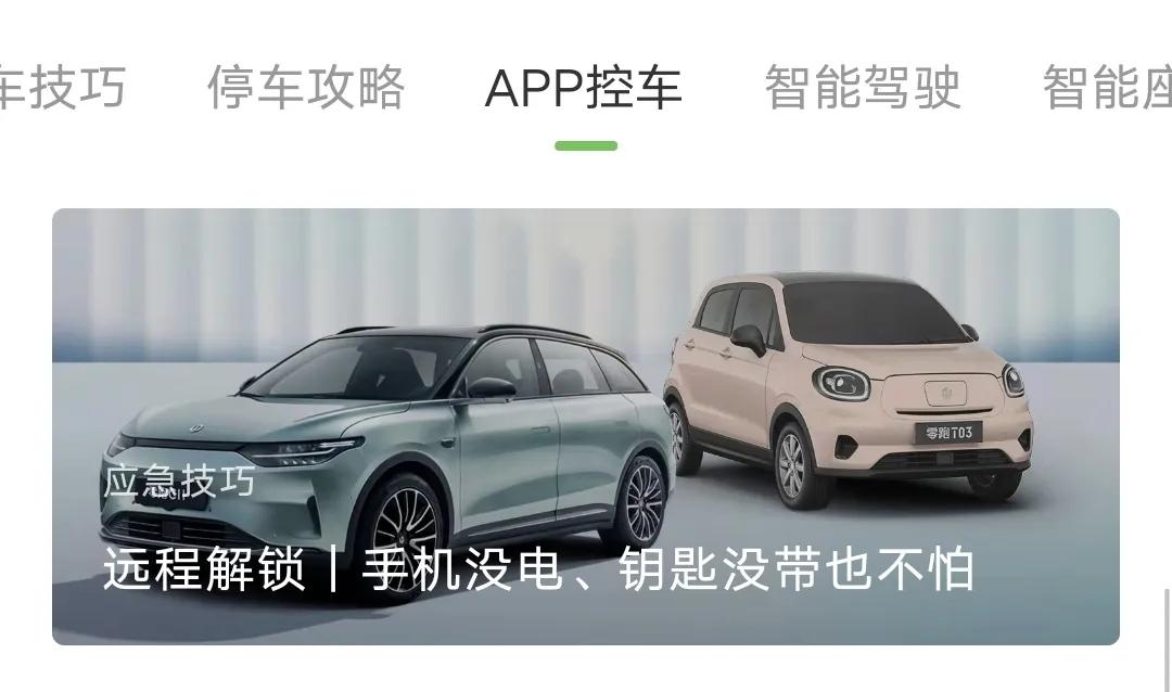 零跑的电话解锁解除了我的燃眉之急