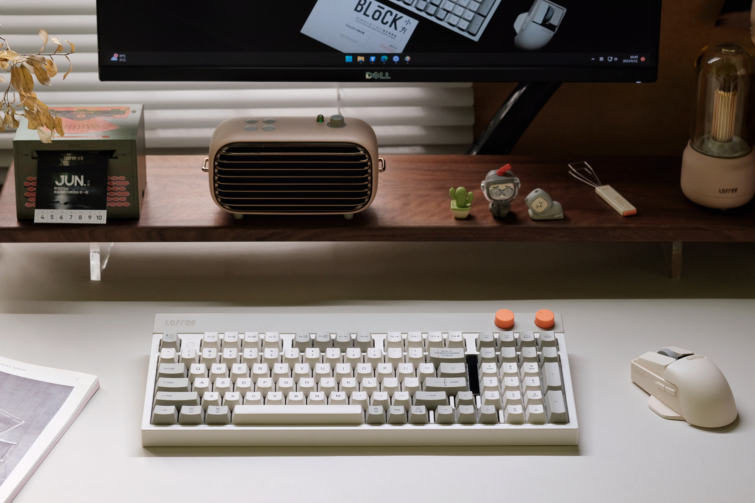 洛斐机械键盘开箱视频,洛斐键盘小方轴