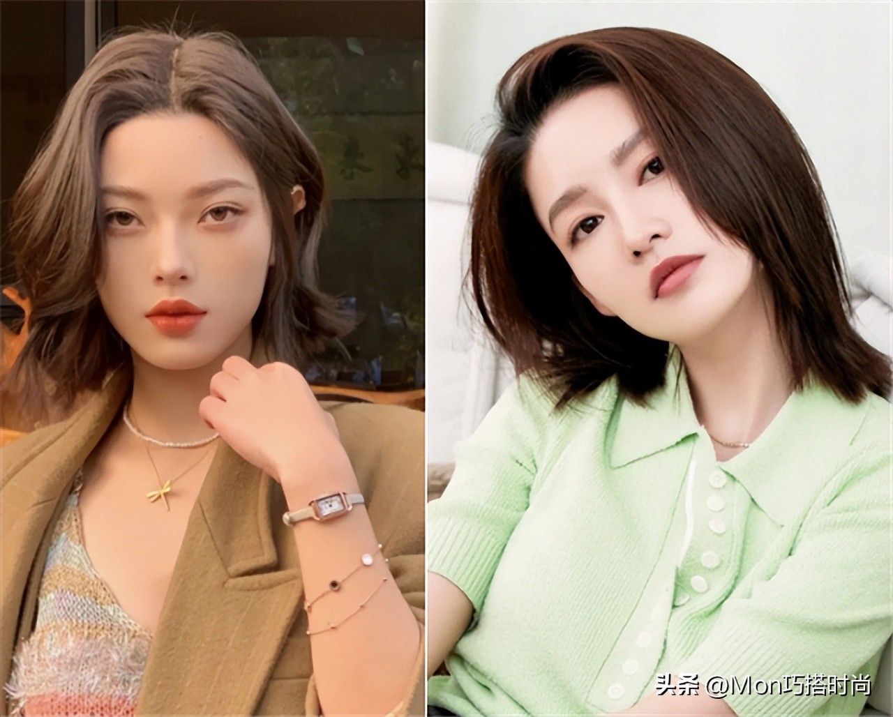 又软又细中长发怎么烫好看,中长发怎么烫好看有气质