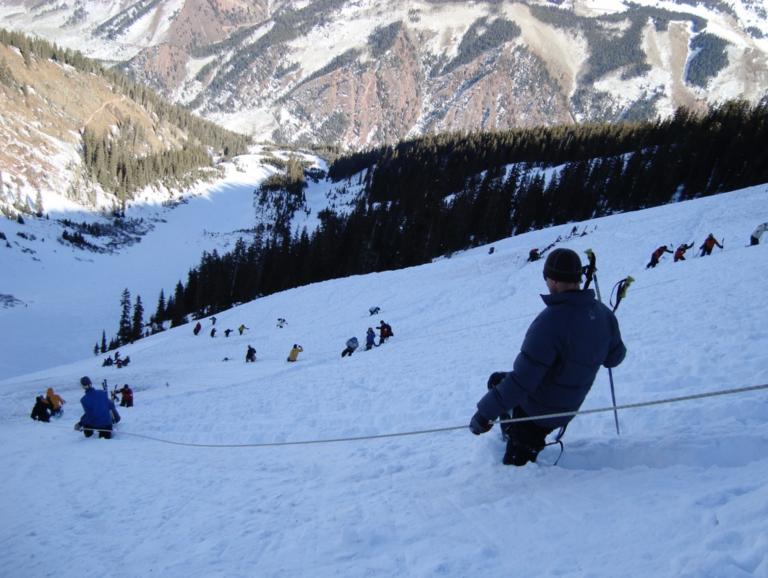 美国的滑雪胜地阿斯本,美国阿斯本雪堆山滑雪村