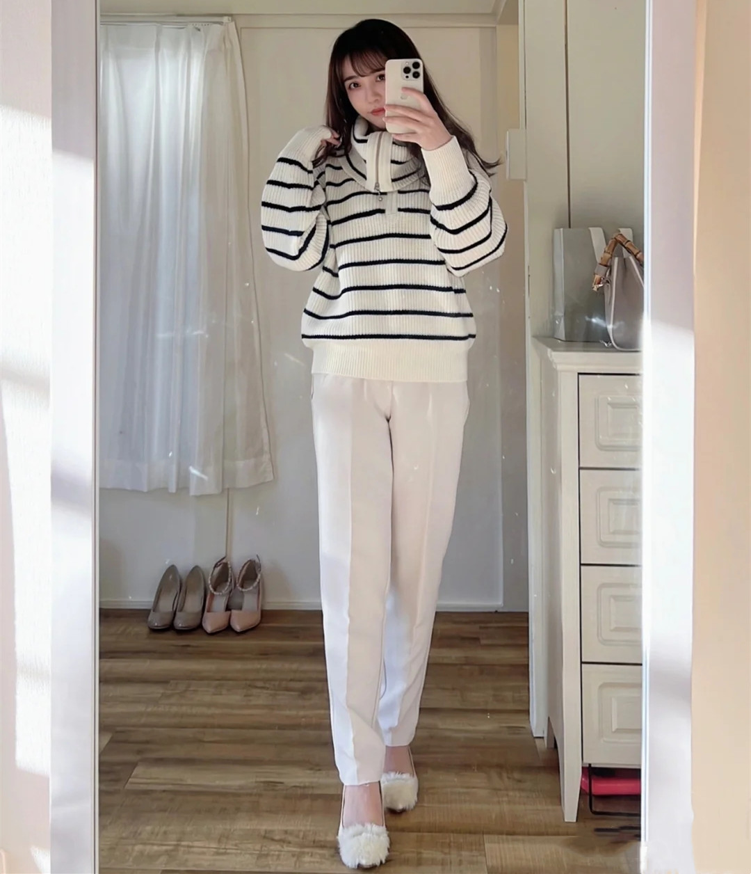 女子模仿日杂穿搭惊艳众人！网友：我缺的是衣服吗？是她的身材