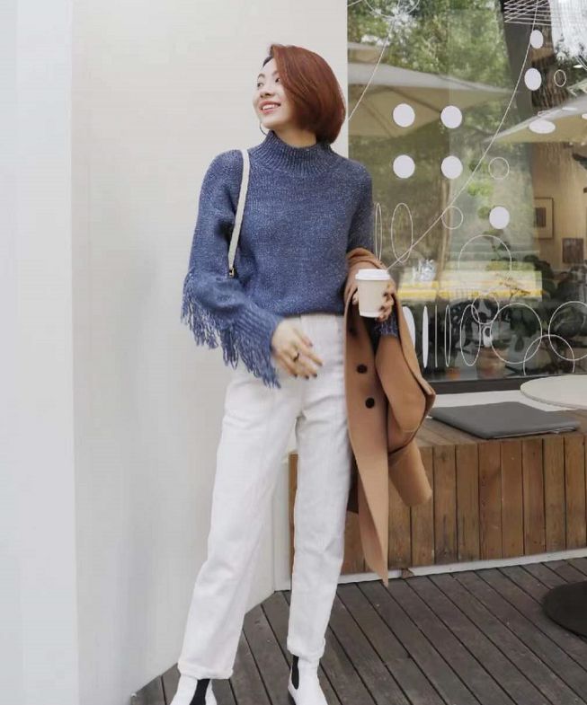 今年流行爆款裤子洋气时髦阔腿裤,今年不流行阔腿裤了吗