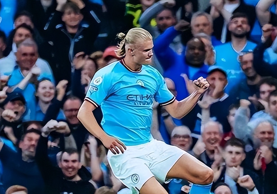 哈兰德打破个人进球纪录，为曼城夺冠保驾护航