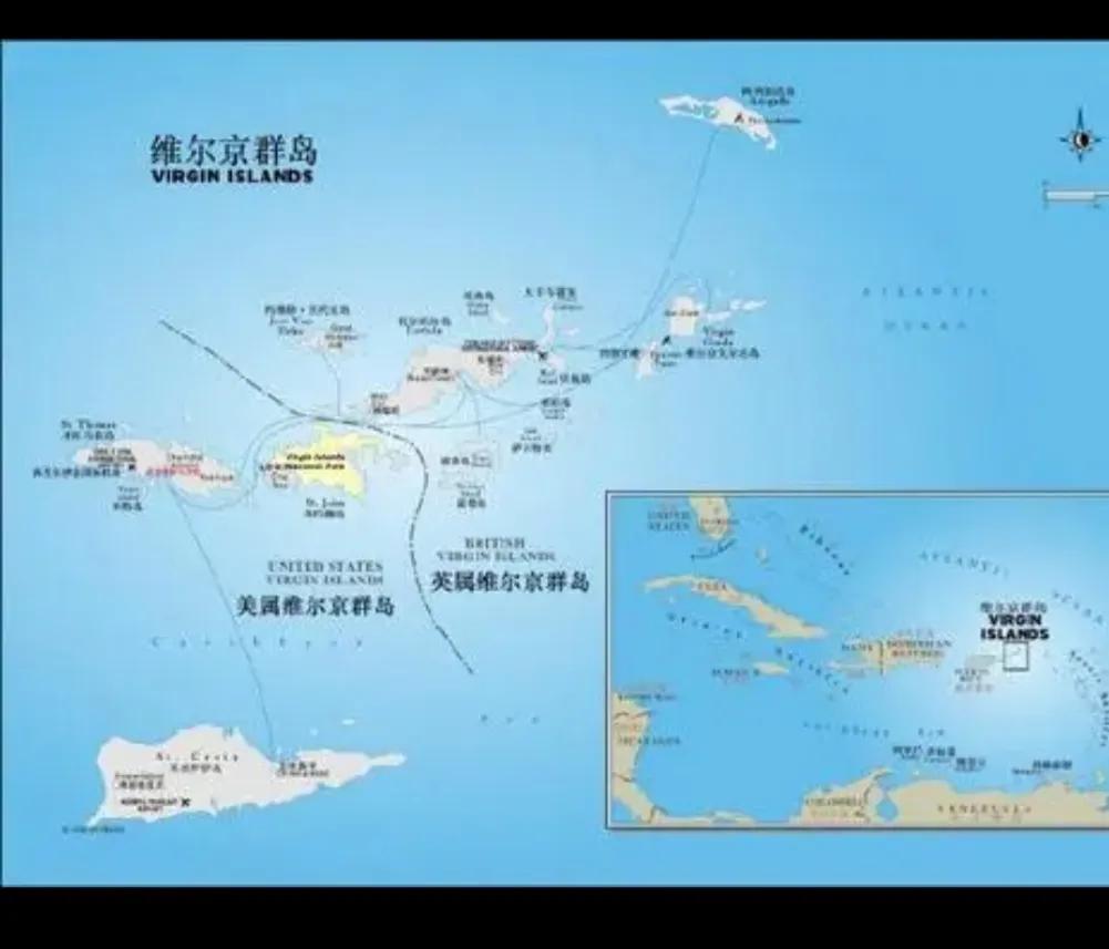 美属维尔京群岛属于哪里,美属维尔京群岛和美国的关系