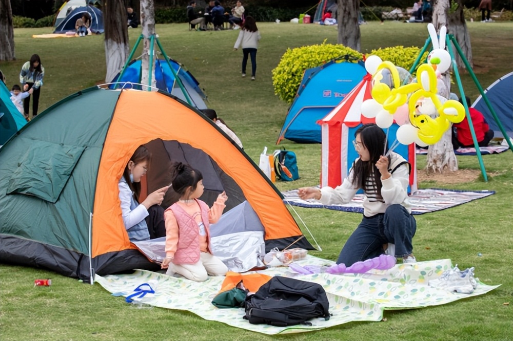春天的第一场露营,黄埔夏天露营地点推荐