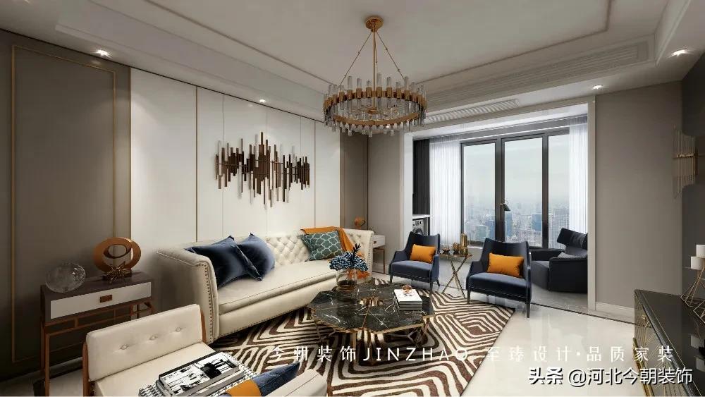 「案例精选」白金汉府130㎡现代轻奢，实用与颜值并存