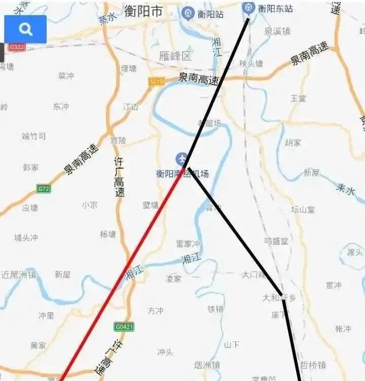 长衡城际铁路耒阳,长衡城际铁路延伸到耒阳