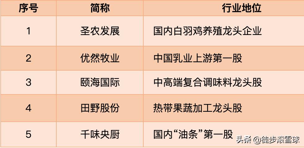 2022消费类十大龙头股票,2022年十大产业龙头股票