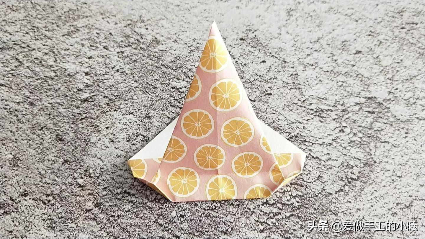 彩纸冰激凌手工超简单,儿童手工折纸冰激凌制作