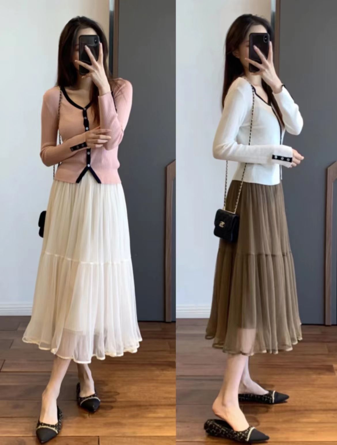 早春穿搭离不开的青春粉色,秋冬高级感粉色系穿搭小个子